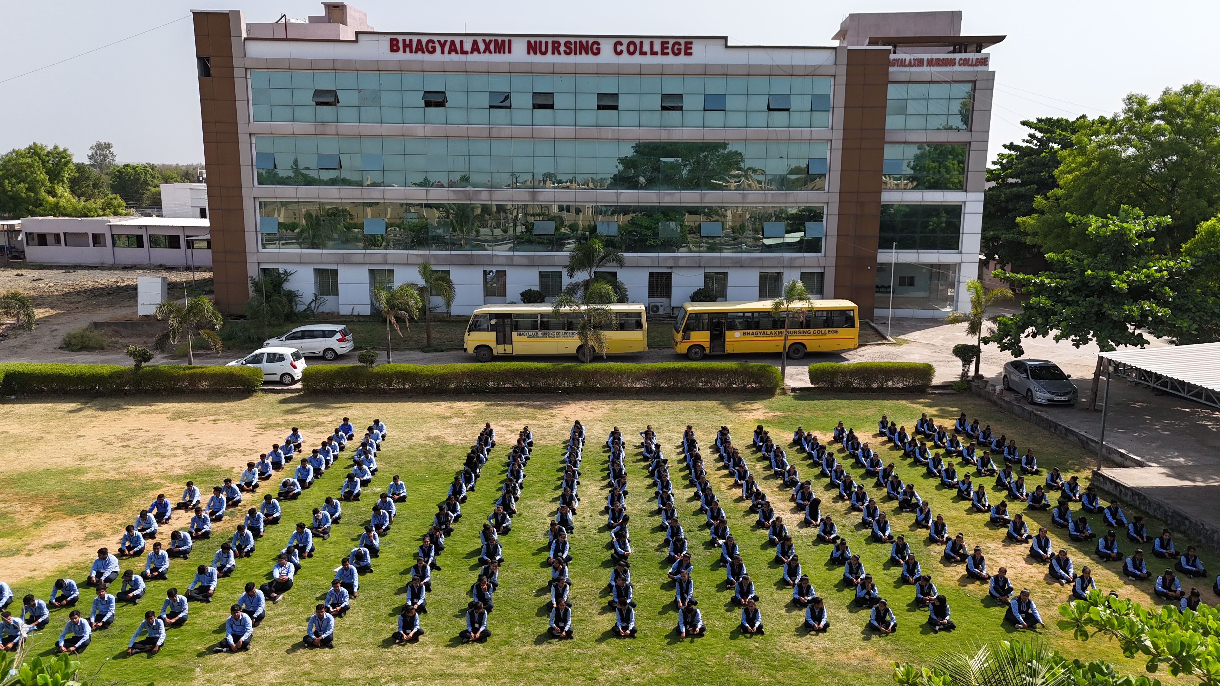 Bhagyalaxmi Nursing College campus building
